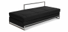 Buy  Leather Upholstered Bench - Dayved Black 15431 - in the UK