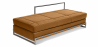Buy  Leather Upholstered Bench - Dayved Light brown 15431 at Privatefloor