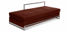 Buy  Leather Upholstered Bench - Dayved Chocolate 15431 - prices