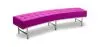 Curved Bench - Upholstered in Faux Leather - Karlo image 9