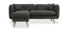 Linen Upholstered Chaise Lounge - Scandinavian Style - Vriga image 9