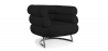 Buy Design Armchair - Upholstered in Leather - Bivendun Black 16501 - in the UK
