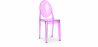 Buy Transparent Dining Chair - Victoria Queen Purple transparent 16458 home delivery
