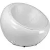Buy Egg Poco Chair Armchair  - Faux Leather White 13195