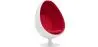 Egg Design Armchair - Upholstered in Fabric - Eny image 9