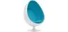 Egg Design Armchair - Upholstered in Fabric - Eny image 9