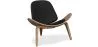 Design Armchair - Scandinavian Armchair - Upholstered in Leather - Lucy image 9