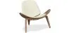Design Armchair - Scandinavian Armchair - Upholstered in Leather - Lucy image 9