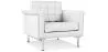 Armchair with armrests - Upholstered in leather - Town image 9