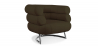 Buy Design Armchair - Upholstered in Leather - Bivendun Chocolate 16501 home delivery