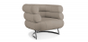 Buy Design Armchair - Upholstered in Leather - Bivendun Taupe 16501 - in the UK