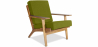 Buy Wooden Armchair with Armrests - Bansy Olive 16772 home delivery