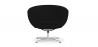 Buy Iven Lounge Chair - Faux Leather Black 16752 - in the UK