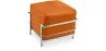  Square Footrest - Upholstered in Faux Leather - Kart image 9