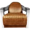 
Design Armchair with Armrests - Upholstered in Leather - Lounge image 9