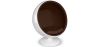 Design Ball Armchair - Upholstered in Fabric - Batton image 9