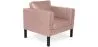 Armchair with Armrest - Upholstered in Faux Leather - Betzalel image 9