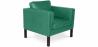 Buy Armchair with Armrest - Upholstered in Faux Leather - Betzalel Turquoise 15440 at Privatefloor