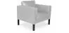 Armchair with Armrest - Upholstered in Leather - Betzalel image 9