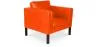Armchair with Armrest - Upholstered in Leather - Betzalel image 9