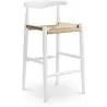 Buy Elb CW-20  Bar Stool Design Boho Bali - 75cm White 58406