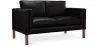 Polyurethane Leather Upholstered Sofa - 2 Seater - Mordecai image 9