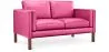 Polyurethane Leather Upholstered Sofa - 2 Seater - Mordecai image 9