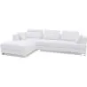 Buy Due Mondo Design Sofa (3 seats) - Boretti style - Right Angle - Fabric White 16613