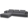 Buy Due Mondo Design Sofa (3 seats) - Boretti style - Right Angle - Fabric Light grey 16613