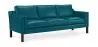 Polyurethane Leather Upholstered Sofa - 3 Seater - Benzion image 9