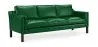 Polyurethane Leather Upholstered Sofa - 3 Seater - Benzion image 9