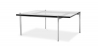 Buy Square coffee table - Glass - 15mm - Billo Steel 16320 - in the UK