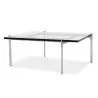 Buy Square coffee table - Glass - 15mm - Billo Steel 16320