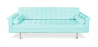 Buy 3 Seater Sofa - Fabric Upholstered - Objective Turquoise 13258 in the United Kingdom