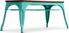 Buy  Industrial Design Bench - Wood and Metal - Stylix Pastel green 58436 in the United Kingdom