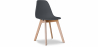 Buy Dining Chair - Scandinavian Style - Denisse Dark grey 58593 in the United Kingdom