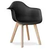 Buy Dining Chair Scandinavian Design Premium - Dominic Black 58595