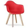 Buy Dining Chair Scandinavian Design Premium - Dominic Red 58595