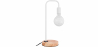 Buy Table Lamp - Scandinavian Design Desk Lamp - Bruno White 58979 - prices