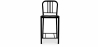 Buy Design Bar Stool with Backrest - 60cm - Jadon Black 58382 - prices
