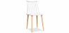 Buy Wooden Dining Chair - Scandinavian Design - Joy White 59145 - in the UK