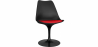 Buy Dining Chair - Black Swivel Chair - Tulip Red 59159 in the United Kingdom