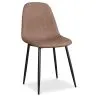 Buy PU upholstered dining chair - Anive Brown 59170