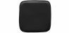 Buy Imantado Chair Pad Square - Faux Leather - Stylix Black 59140 - in the UK