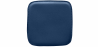 Buy Imantado Chair Pad Square - Faux Leather - Stylix Blue 59140 - prices