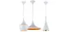 Pack of 3 Pendant Ceiling Lamps - Industrial Design - Extensive image 9