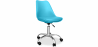 Buy Tulip swivel office chair with wheels Light blue 58487 at Privatefloor