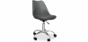 Buy Tulip swivel office chair with wheels Dark grey 58487 in the United Kingdom