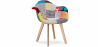 Buy Dining Chair Dominic Scandi style Premium Design - Patchwork Patty Multicolour 59265 - in the UK