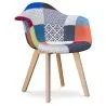 Buy Premium Design Dawick chair - Patchwork Pixi Multicolour 59266